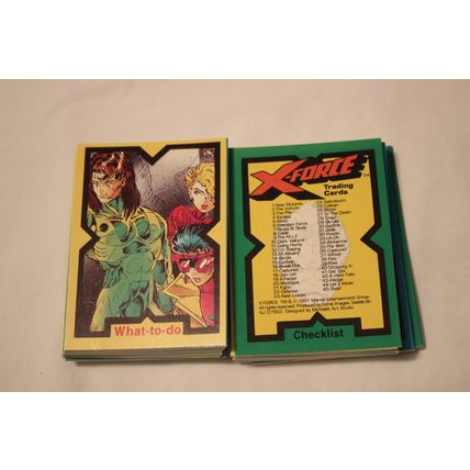1991 Marvel XFORCE Set of 90 Cards