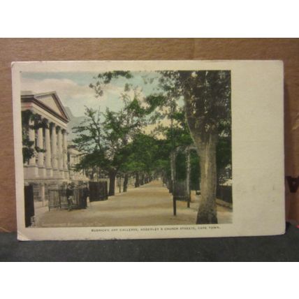 GOVERNMENT AVENUE, CAPE TOWN, SOUTH AFRICA used antique postcard 1905 pm =