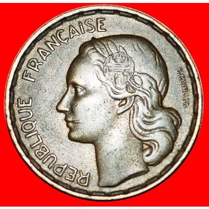IV REPUBLIC (1946-1958): FRANCE ★ 50 FRANCS 1952B! COCK★LOW START★NO RESERVE!