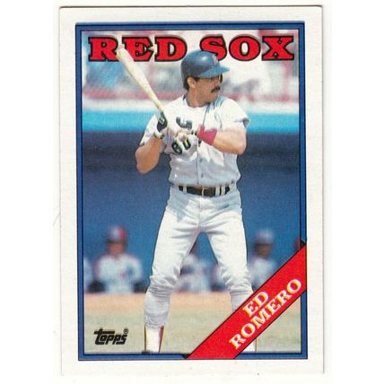 1988 Topps baseball card 37 Ed Romero