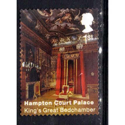 GB 2018 QE2 1st Hampton Court Palace Bedchamber S/Adhes SG 4117 ( J909 )