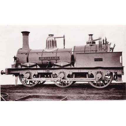Constantine Train Postcard Leeds Built SECR Real Photo Postcard