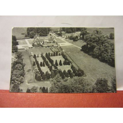 aerial view, PACKWOOD HOUSE, WARWICKSHIRE unused postcard =