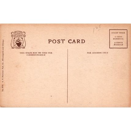 ZAYIX Postcard Great Lakes Passenger Steamer SS Huronic Norther Navigation Co.