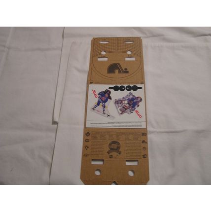 1993 Jello Pudding Snack Quebec Nordiques SHOOT AND WIN Joe Sakic Stephane Fiset