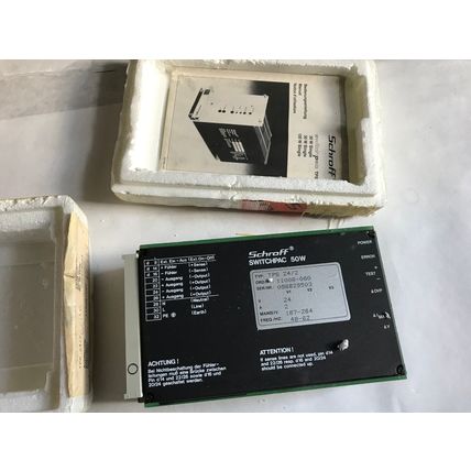 SCHROFF TPS 24/2,TPS 24 24VDC SWITCHPAC 50w POWER SUPPLY,11006-060,24VDC,SH