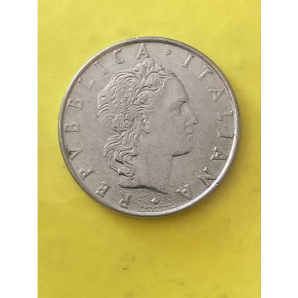Umlaufmünze Italien 50 Lire 1982