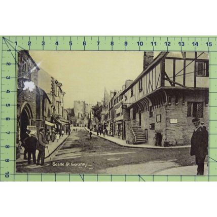CASTLE ST CONWAY, WALES, c1910s?, Postcard