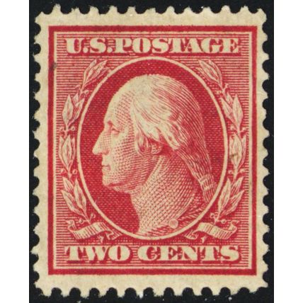 358, Unused (No gum) VF 2¢ Blue Paper - (SCV $80) - Stuart Katz