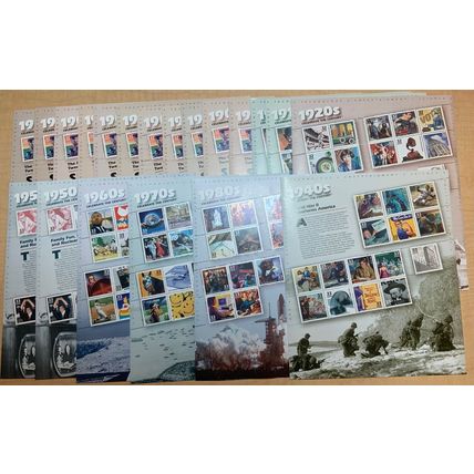 Discount Postage Sheet Lot - 18-33¢ Values Face Value $244.98 - Stuart Katz