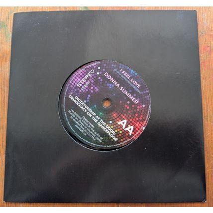 Duke of Richmond Party BEE GEES rare 7" single vinyl record DONNA SUMMER disco