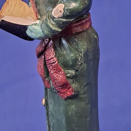 Vintage Windsor Collection PENCIL CAROLER 8" Figurine Skinny Santa Christmas