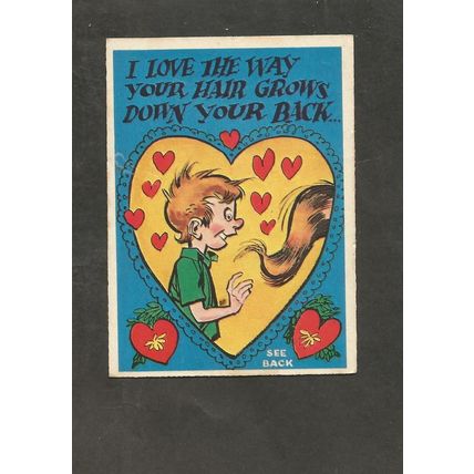 A&BC Gum Card 1961 Funny Greetings #21