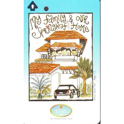 Springleaf~ My Family & Our Springleaf Home S'pore Transitlink Train/Bus Card