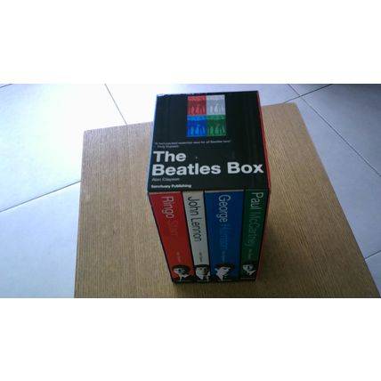 THE BEATLES BOX. Alan Clayson (4 Paperback Box Set) Sanctuary Publishing 2003