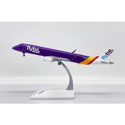 EMBRAER ERJ-195LR FLYBE REG: G-FBEM W/STAND - JC WINGS LH2294 1/200 - PRE ORDER