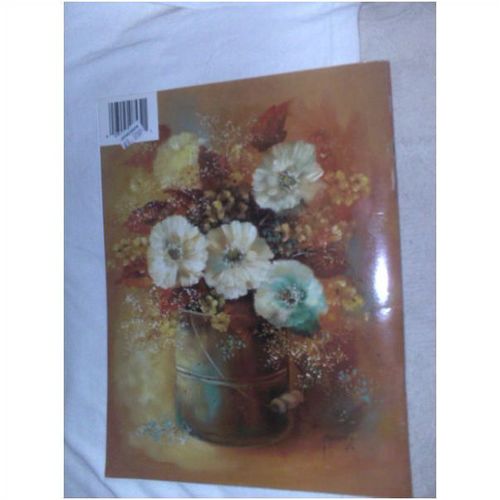 Paint Oil On Canvas & Wood A Garden Bouquet by Pat Wakefield Paperback