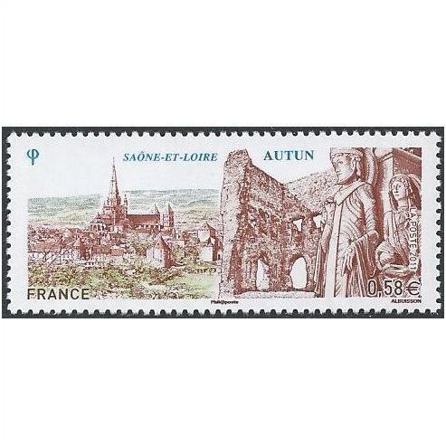 France Mi 5101: Tourism: Cathedral of St. Lazare and Romanesque Remains, Autun.