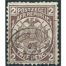 Transvaal 1885 SG177 2d Brown-Purple Fine Used .. ..
