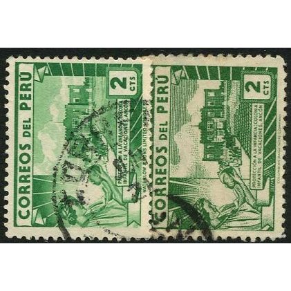 1938/1947 Michel 387+438 - fine used (o)