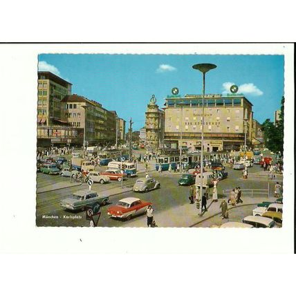 Germany MUNCHEN Karlsplatz Postcard (Lengauer 696)