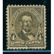 Used 269 4c Abraham Lincoln Almost Very Fine M03578