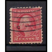 Used 425 2c George Washington Fine K3570