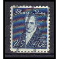 Used 1292 40c Thomas Paine Fine KA6157