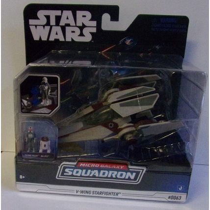 STAR WARS ' MICRO GALAXY ' SQUADRON V-WING STARFIGHTER