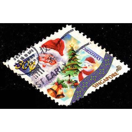 Singapore 2000 Christmas 30c Used Stamp