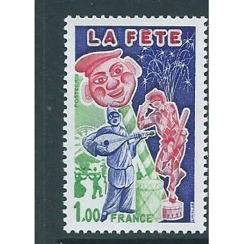 france stamps mnh 1976 sg2138 sg 2138 la fete