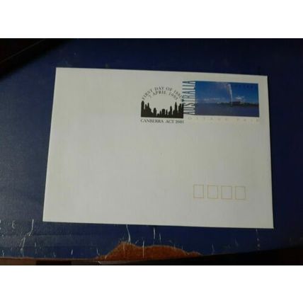 postage paid prestamped envelope australia FDC 1993 canberra postmark