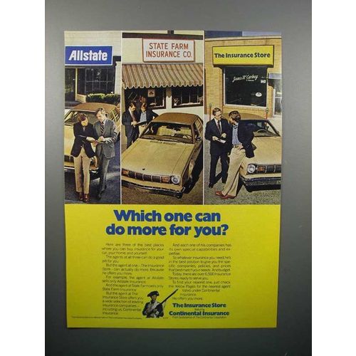 1977 Continental Insurance Ad - Do More For You