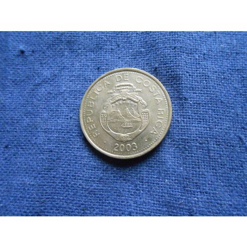 2003 COSTA RICA 25 COLONES COIN.