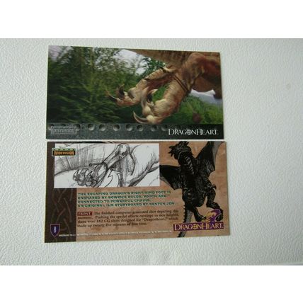 Topps 1996 Dragonheart Widevision Cards Card Variants (e31)