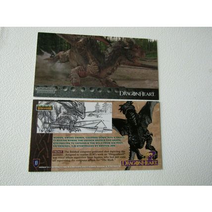 Topps 1996 Dragonheart Widevision Cards Card Variants (e31)