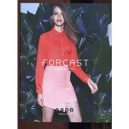 FORCAST- AUSTRALIA FASHION CATALOG/LOOKBOOK SPRING 2014 EXC.