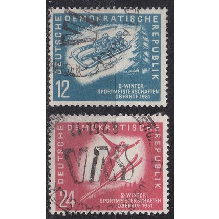 GERMANY DDR [1951] MiNr 0280-81 ( O/used ) [01]