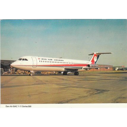 Dan Air BAC 111 Series 500 Civil Aircraft (A19057)