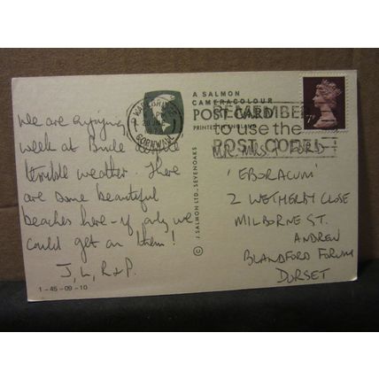 multiview, BOSCASTLE, CORNWALL .. . used postcard by J. Salmon 1978 pm =