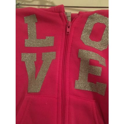 Diva Toddler Girls Child Pink Full Zip Hoodie Sweatshirt Jacket Size 2T