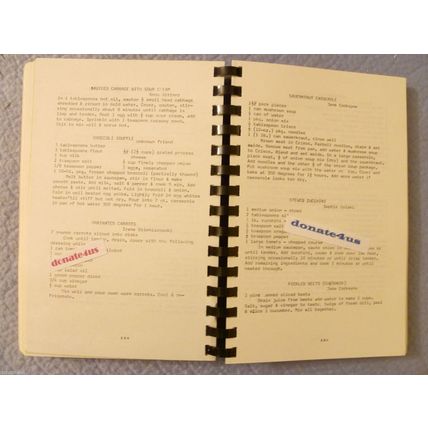 VERY RARE COMMUNITY COOKBOOK HOLY CROSS POLISH CHURCH ELYRIA OHIO 60th anv c1980