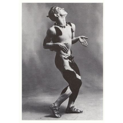 Vaslav Nijinksy L'Apres Midi D'Un Faune Russian Ballet Postcard