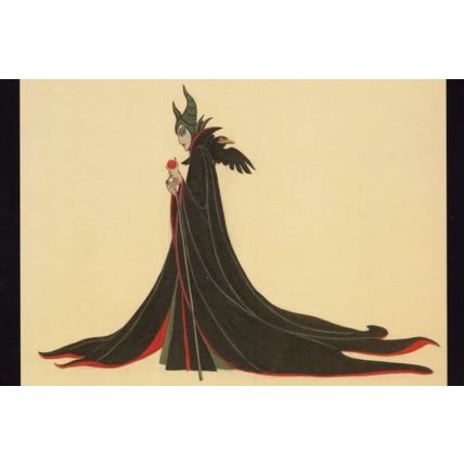 Sleeping Beauty Wicked Witch Walt Disney Film Artist Postcard