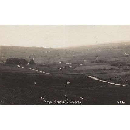 Rede Valley Otterburn Northampton Real Photo Postcard