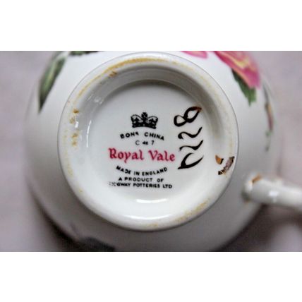 Vintage Royal Vale Bone China Tea Cup