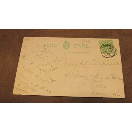 1905 fr postcard - Gorleston on sea scene, Norfolk