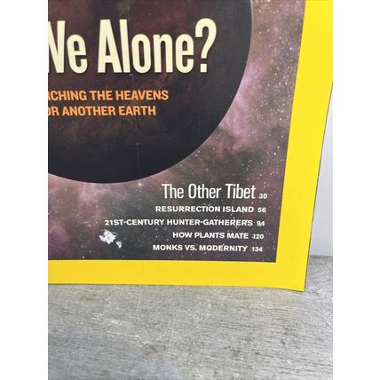 National Geographic Magazine December 2009 Are We Alone? Collectable