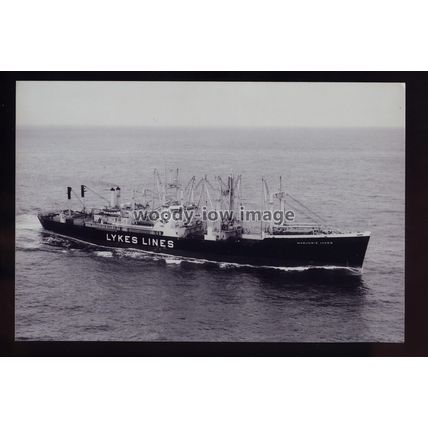 US0757 - C3 Cargo Ship - Marjorie Lykes , (USA) built 1962 - photograph 6x4