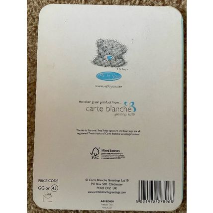 Me To You Tatty Teddy Âge 18 18th Birthday Card